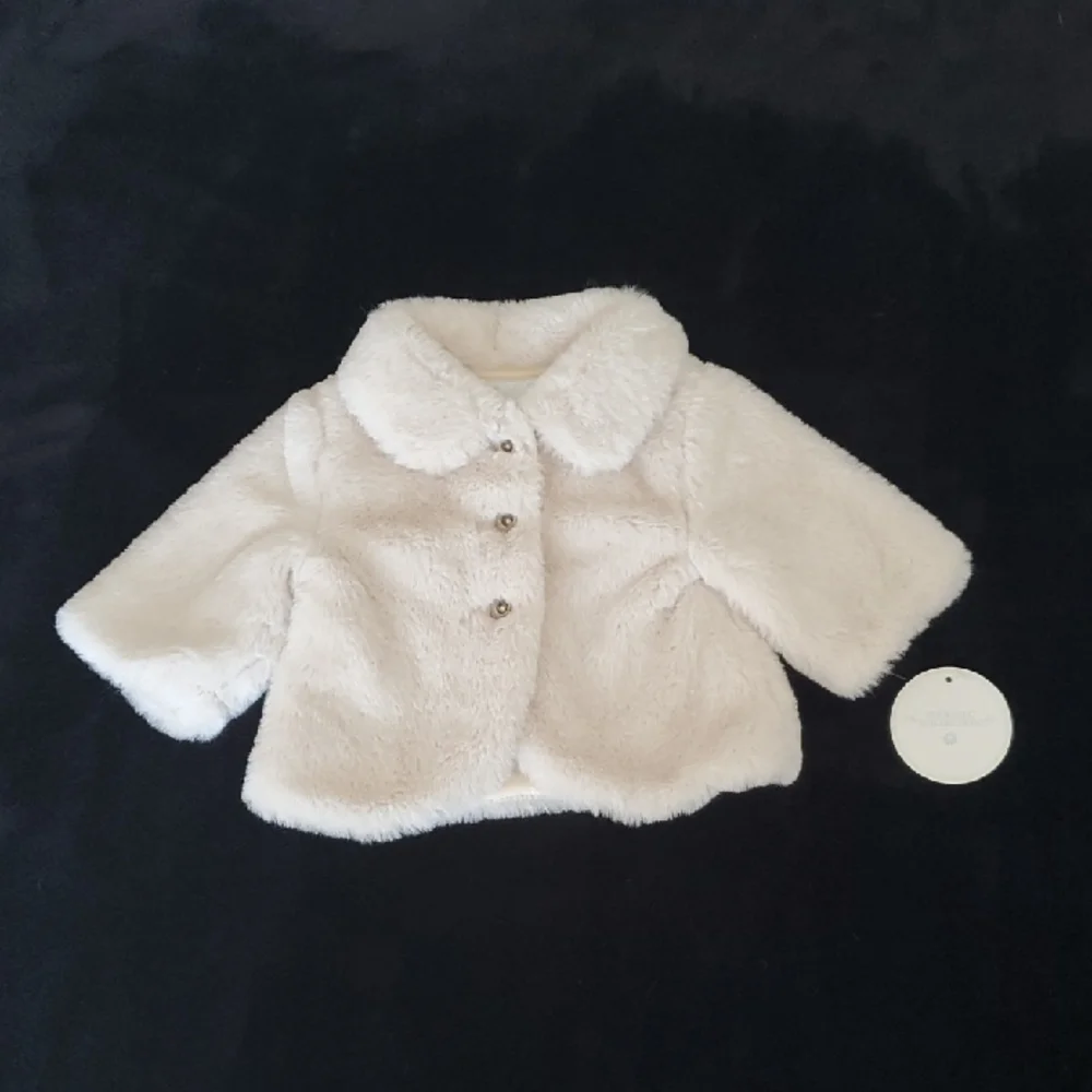 Edgehill Collection Coat, White, Size 3m - Picture 1 of 6